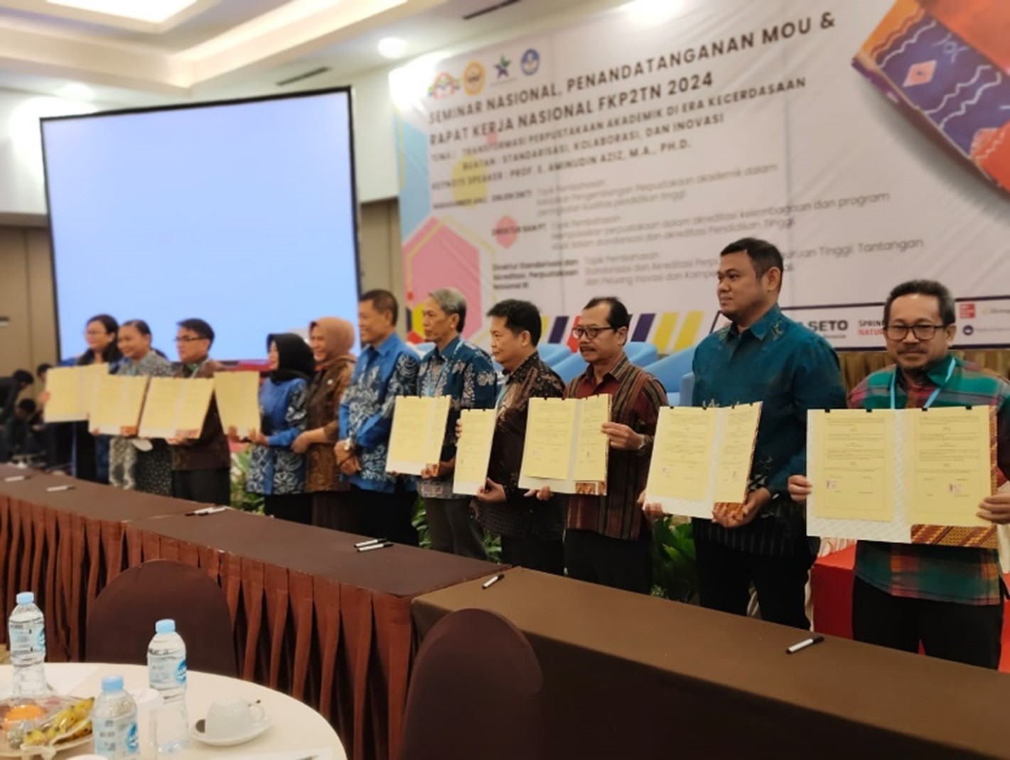 Seminar Nasional, Penandatanganan MoU, dan Rapat Kerja Nasional FKP2TN 2024